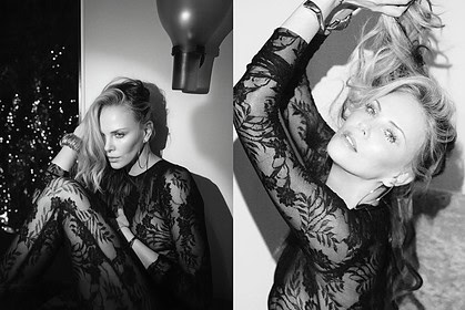 شارلیز ترون در 50 سالگی با لباس گیپور بدن نما: «من مثل شراب کهنه هستم، نه گل چیده شده!»