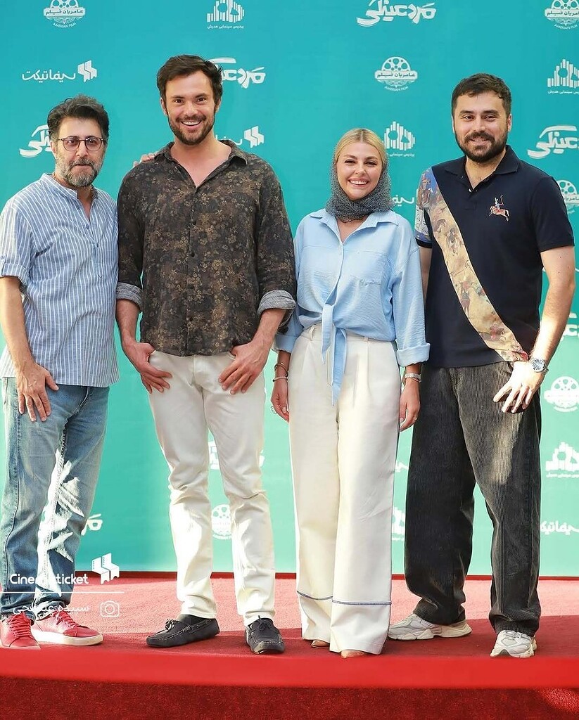 جدیدترین تصاویر شاریس نایب، بازیگر زن ارمنی «مرد عینکی» در کنار رقیب برزیلی‌اش، آدریانو تولوزا