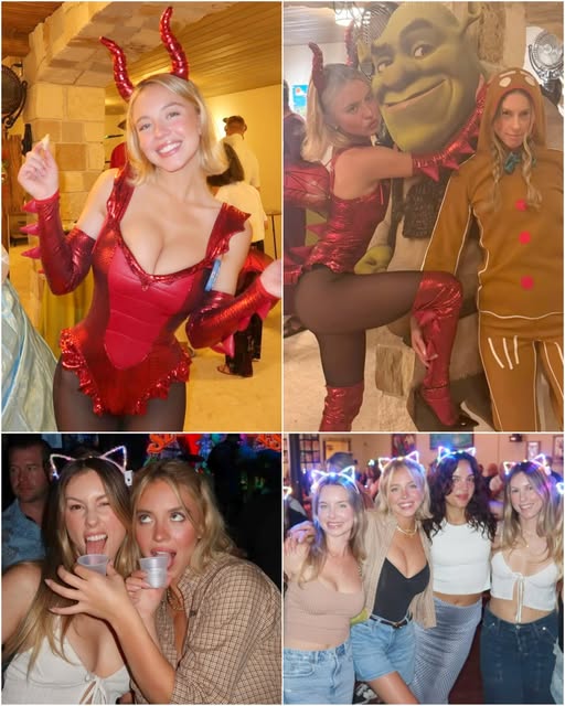 درمالیدی - لباس سکسی و عجیب سیدنی سوئینی در مهمانی شِرِک؛ ترکیب اغواگری و شوک! لباس سکسی و عجیب سیدنی سوئینی در مهمانی شِرِک؛ ترکیب اغواگری و شوک!