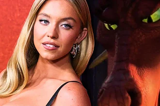 لباس سکسی و عجیب سیدنی سوئینی در مهمانی شِرِک؛ ترکیب اغواگری و شوک!