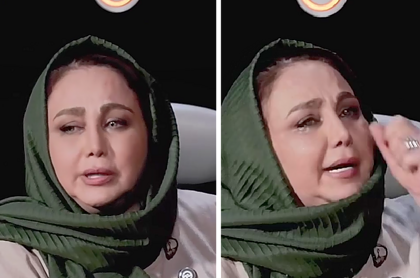 بغض بهنوش بختیاری در برنامه زنده شکست: «من فقط یک مرده‌ در حال مرگ هستم!»