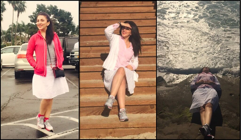 افشای تصاویر بی حجاب ژیلا صادقی توسط احسان کرمی