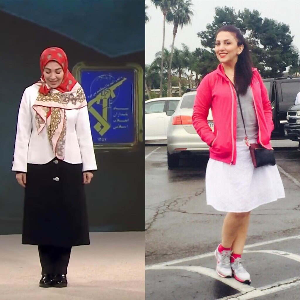 افشای تصاویر بی حجاب ژیلا صادقی توسط احسان کرمی