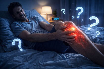 گرفتگی پا در خواب دقیقاً نشانه چیست و چه زمانی باید جدی گرفته شود؟